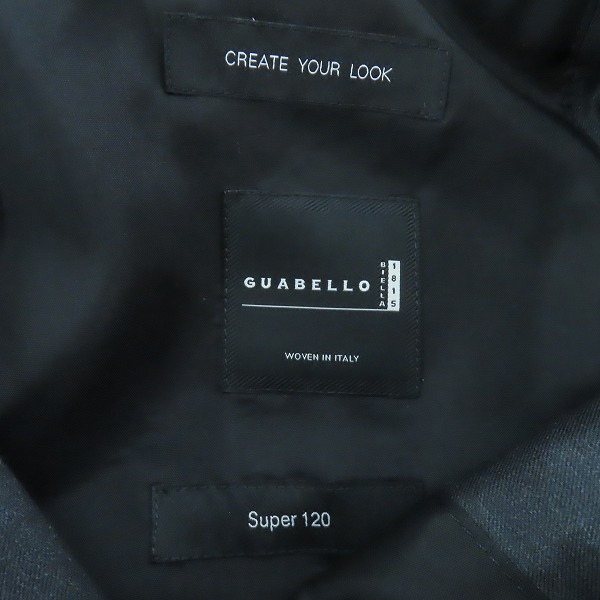 実際に弊社で買取させて頂いた【JPタグ】HUGO BOSS/ヒューゴボス /グアベロ 2B テーラードジャケット/スラックス スーツ セットアップ/50/52の画像 2枚目