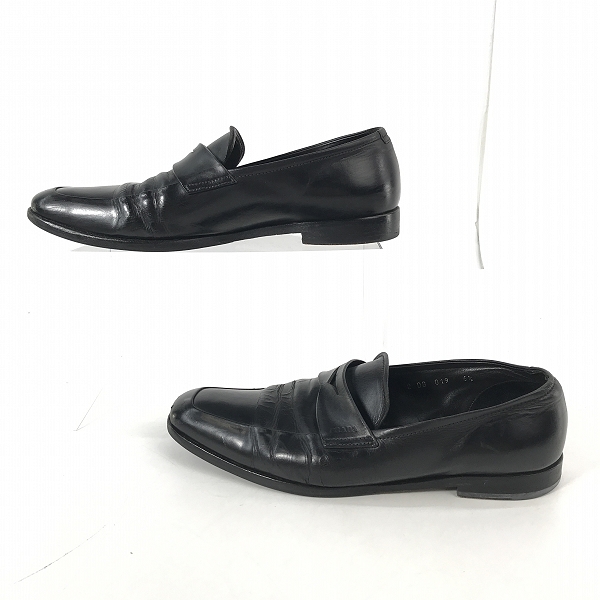 実際に弊社で買取させて頂いたPRADA/プラダ レザー コインローファー/ドレスシューズ 2DB019/6.5の画像 3枚目