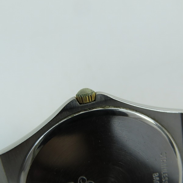 実際に弊社で買取させて頂いた【ギャラ付/動作未確認】LONGINES/ロンジン Flagship フラッグシップ デイト クォーツ 白文字盤 コンビ SS 腕時計 25614215の画像 7枚目