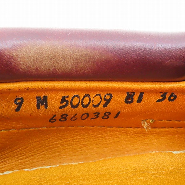 実際に弊社で買取させて頂いたTIMBERLAND/ティンバーランド 3EYELET CLAS SIC LUG 50009/9Mの画像 5枚目