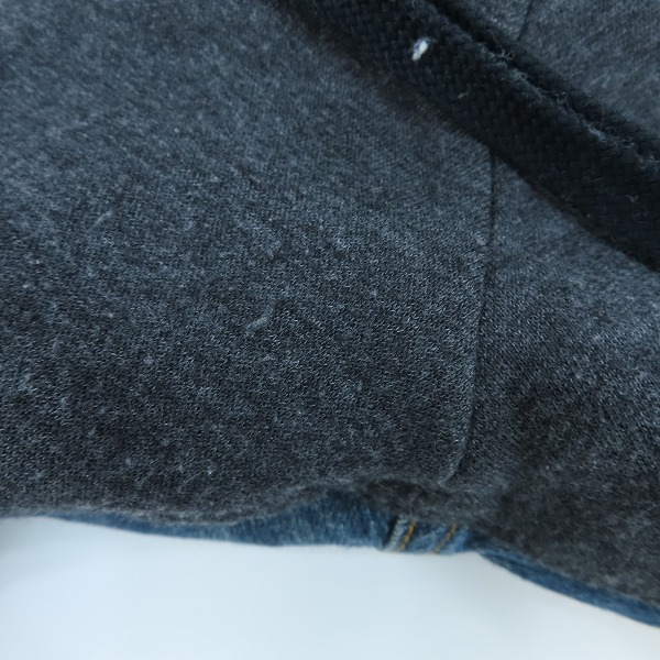 実際に弊社で買取させて頂いたBLESS×Levi's/ブレス×リーバイス OVER JOGGING JEANS/リメイク スウェット切替デニムパンツ 3099/Lの画像 8枚目