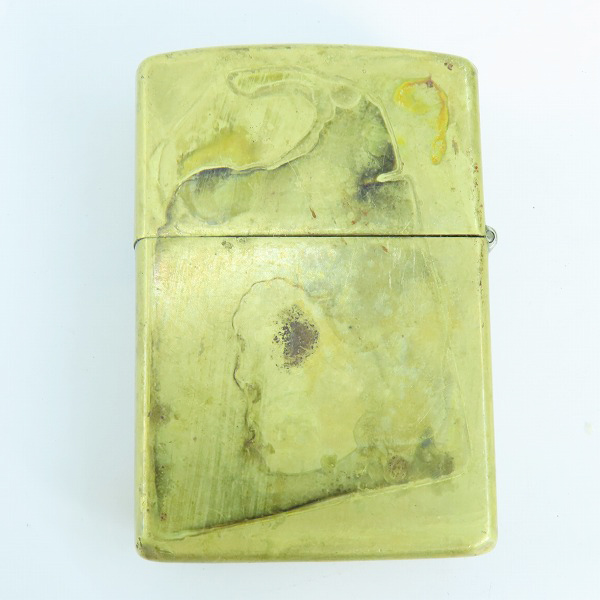 実際に弊社で買取させて頂いたZIPPO/ジッポー HARLEY-DAVIDSON/ハーレーダビッドソン メタル貼り 1992年製の画像 1枚目