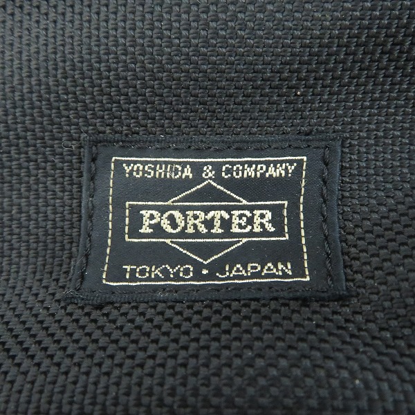 実際に弊社で買取させて頂いたPORTER/ポーター フラップ ショルダーバッグ ブラックの画像 4枚目