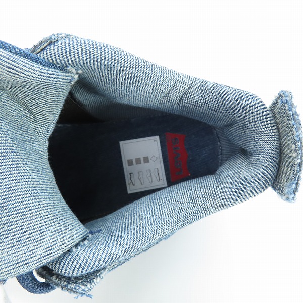 実際に弊社で買取させて頂いたNIKE×LEVI’S/ナイキ×リーバイス AIR JORDAN 4 RETRO NRG/エア ジョーダン 4 レトロ デニム AO2571-401/27.5の画像 4枚目