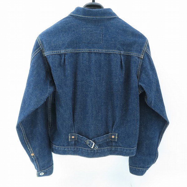 実際に弊社で買取させて頂いたLEVIS/リーバイス 506 1st 復刻 ビッグE デニムジャケット J02 71506-XX/36の画像 1枚目