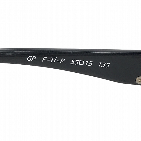 実際に弊社で買取させて頂いたYSL/Yves Saint Laurent/イブサンローラン 眼鏡/メガネフレーム/アイウェア YSL 30-0075の画像 6枚目