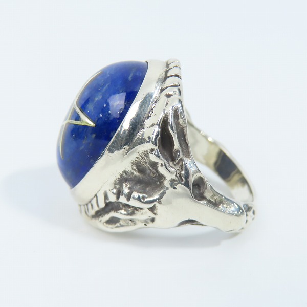 実際に弊社で買取させて頂いたALEX STREETER/アレックスストリーター エンジェルハートリング 2013年限定 ラピスラズリ/21号の画像 2枚目