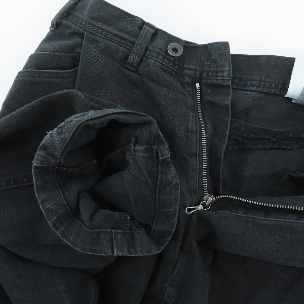 実際に弊社で買取させて頂いたJULIUS/ユリウス【17SS】タックドバギーパンツ デニム 577PAM39/1の画像 5枚目