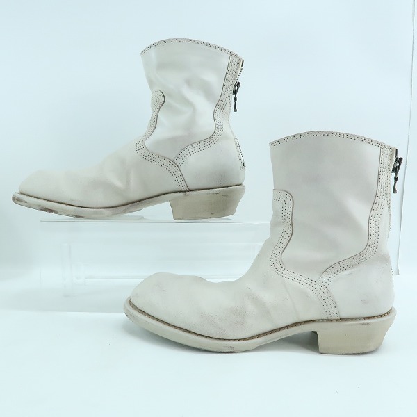 実際に弊社で買取させて頂いたJULIUS/ユリウス ステアリバース バックジップ ブーツ/2の画像 3枚目