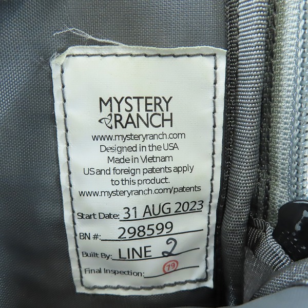 実際に弊社で買取させて頂いたMYSTERY RANCH/ミステリーランチ TECH HOLSTER テックホルスター 携帯ホルダー/スマホケース ポーチの画像 5枚目