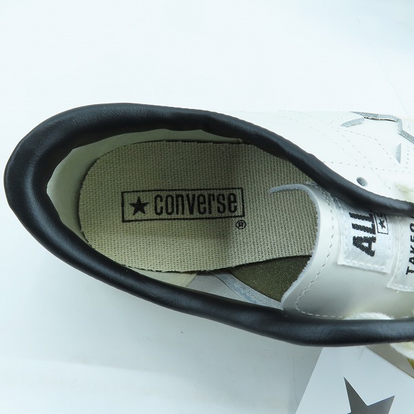 実際に弊社で買取させて頂いたCONVERSE/コンバース ONE STAR ワンスター タケオキクチ TK03 OX WHITE/7の画像 4枚目