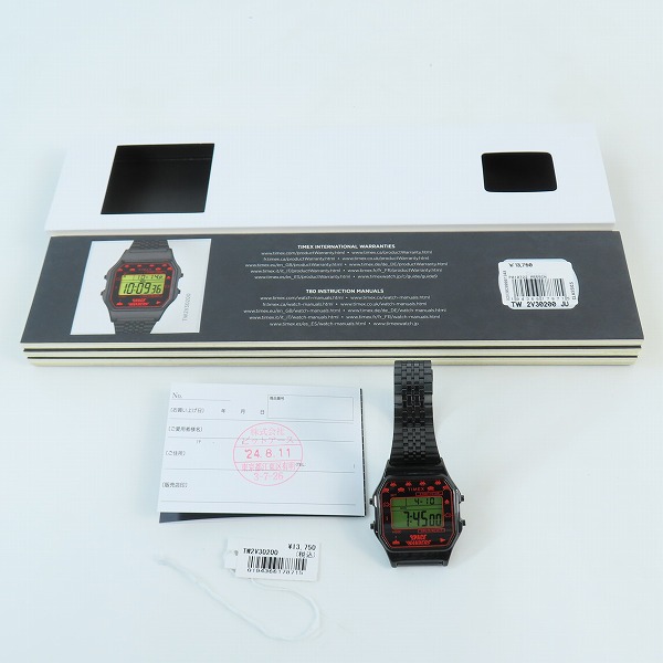 実際に弊社で買取させて頂いた(3)TIMEX/タイメックス スペースインベーダー  腕時計 TW2V30200の画像 6枚目