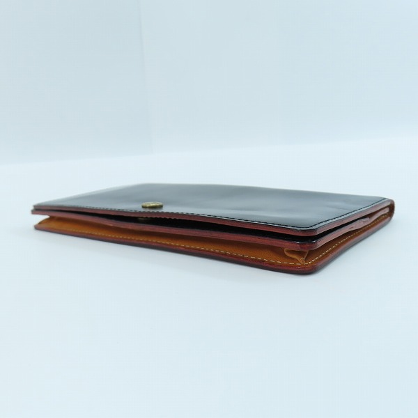 実際に弊社で買取させて頂いたGANZO/ガンゾ 長財布 ロングウォレット ブライドルレザーの画像 2枚目