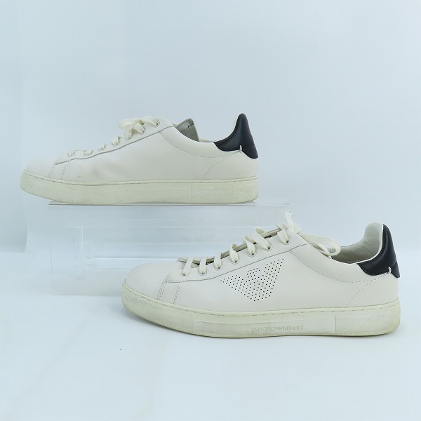 実際に弊社で買取させて頂いたEMPORIO ARMANI/エンポリオアルマーニ 22SS スニーカー X4X565 XN180 US11の画像 3枚目