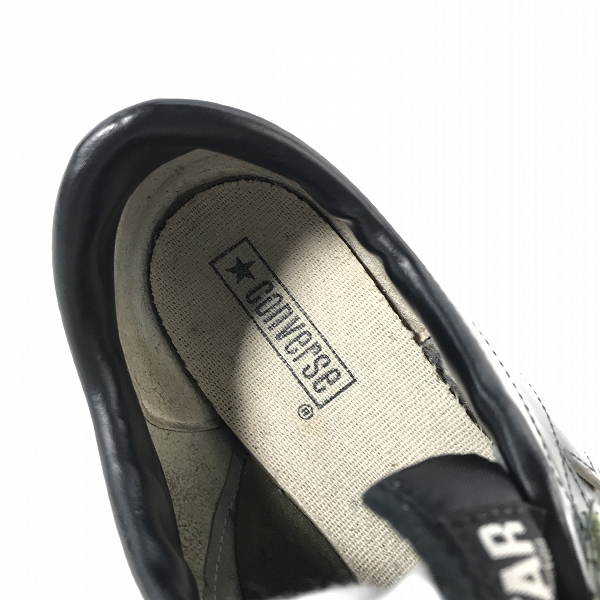 実際に弊社で買取させて頂いたCONVERSE/コンバース ONE STAR V3/ワンスター ベルクロ レザースニーカー/9の画像 4枚目