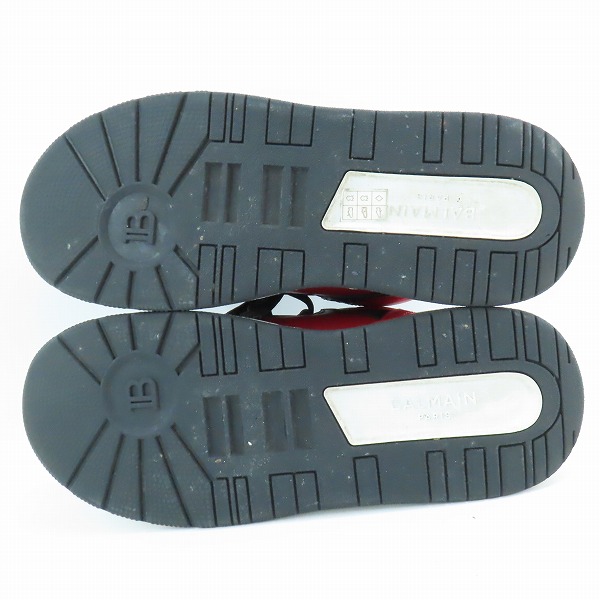 実際に弊社で買取させて頂いたBalmain/バルマン B-Ball High Sneakers/ハイカットソニーカー 40の画像 2枚目