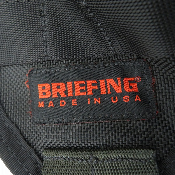 実際に弊社で買取させて頂いたBRIEFING/ブリーフィング LANCE2 メッセンジャーバッグの画像 4枚目