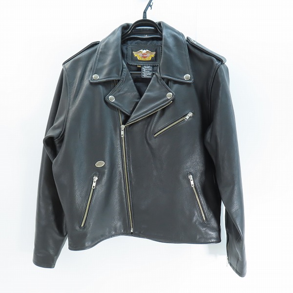 実際に弊社で買取させて頂いたHarley-Davidson/ハーレーダビッドソン レザー ダブルライダースジャケット/2XL