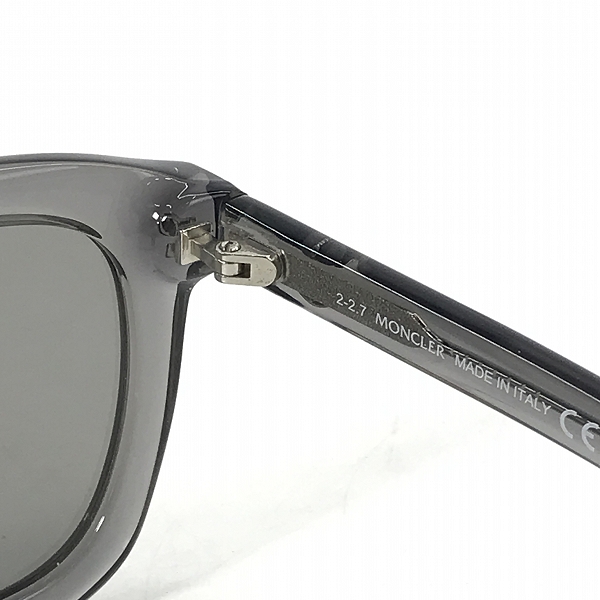 実際に弊社で買取させて頂いたMONCLER/モンクレール サングラス イタリア製 ML 0006 20Cの画像 4枚目