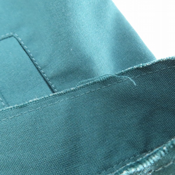 実際に弊社で買取させて頂いたMARNI/マルニ 半袖シャツ グリーン/48の画像 9枚目