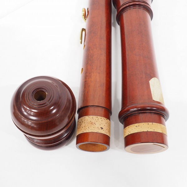 実際に弊社で買取させて頂いた★YAMAHA/ヤマハ YRB-61 バロック式 木製バスリコーダー 日本製 ハードケース付きの画像 8枚目