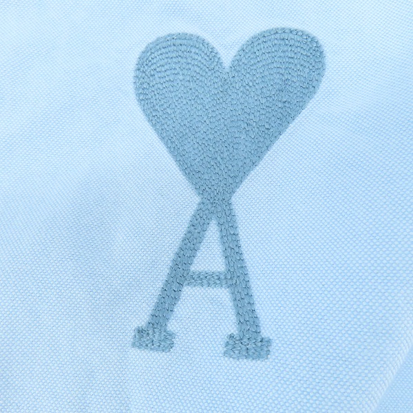 実際に弊社で買取させて頂いたami alexandre mattiussi/アミ アレクサンドル マテュッシ ロゴ刺繍 ハートA 半袖シャツ USH201.CO0031/Mの画像 6枚目