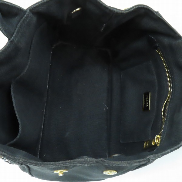 実際に弊社で買取させて頂いたPRADA/プラダ CANAPA/カナパ 2WAY スタッズ ハンドバッグ/ショルダーバッグの画像 3枚目