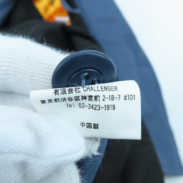 実際に弊社で買取させて頂いたCHALLENGER/チャレンジャー LOGO WORK JACKET/ロゴ ワーク ジャケット CLG-JK 023-011/Sの画像 6枚目