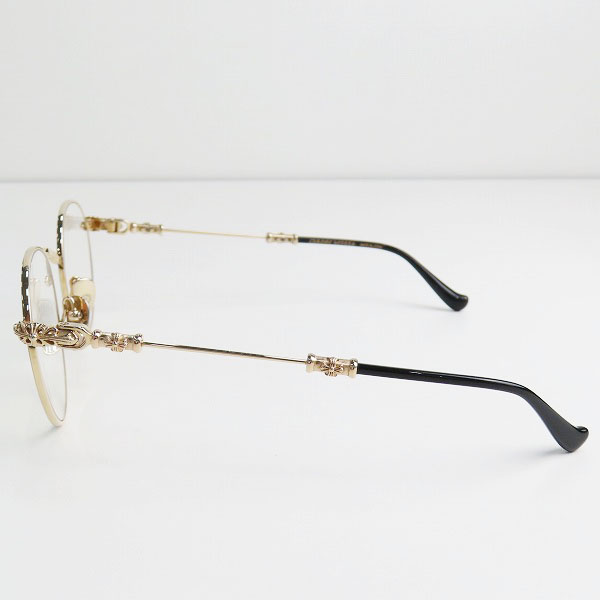 実際に弊社で買取させて頂いたCHROME HEARTS/クロムハーツ BUBBA-A メガネフレーム アイウェア の画像 1枚目