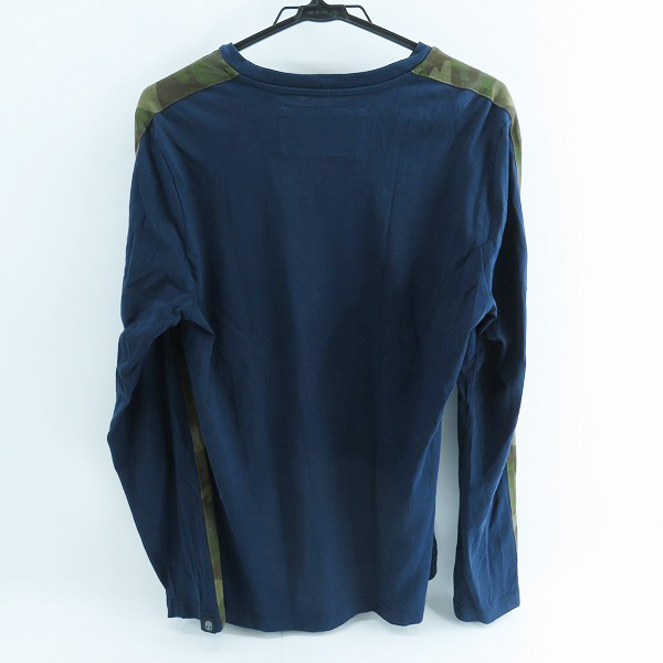 実際に弊社で買取させて頂いたHYDROGEN/ハイドロゲン カモフラプリント 長袖Tシャツ/Mの画像 1枚目