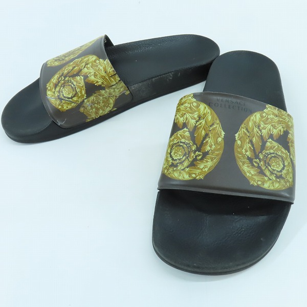 実際に弊社で買取させて頂いたVERSACE COLLECTION/ヴェルサーチ コレクション サンダル/42