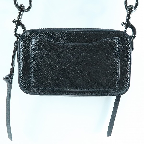 実際に弊社で買取させて頂いたMARC JACOBS/マークジェイコブス THE SNAPSHOT ショルダーバッグ ブラックの画像 1枚目