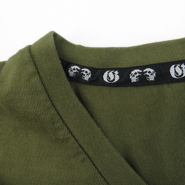 実際に弊社で買取させて頂いたglamb/グラム スカル/ローズ プリント Tシャツ /1の画像 5枚目