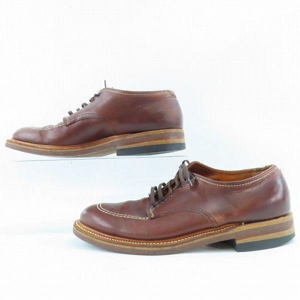 実際に弊社で買取させて頂いたALDEN/オールデン モックトゥブーツ INDY OXFORD/インディ オックスフォード 4002 8.5Dの画像 3枚目