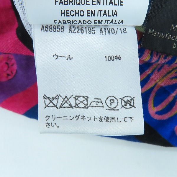 実際に弊社で買取させて頂いた【JPタグ】VERSACE/ヴェルサーチ メデューサ 総柄 ニット カットソー A68858/46の画像 4枚目