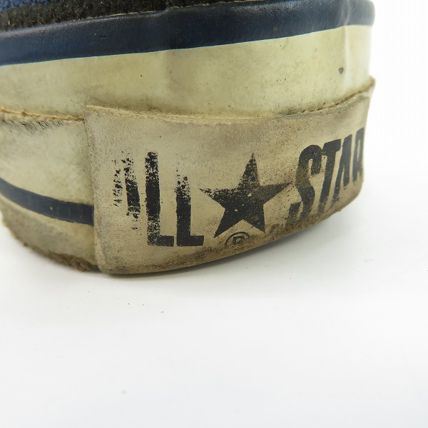 実際に弊社で買取させて頂いたCONVERSE/コンバース 80s ALL STAR/オールスター ハイカット ブルー/7の画像 8枚目