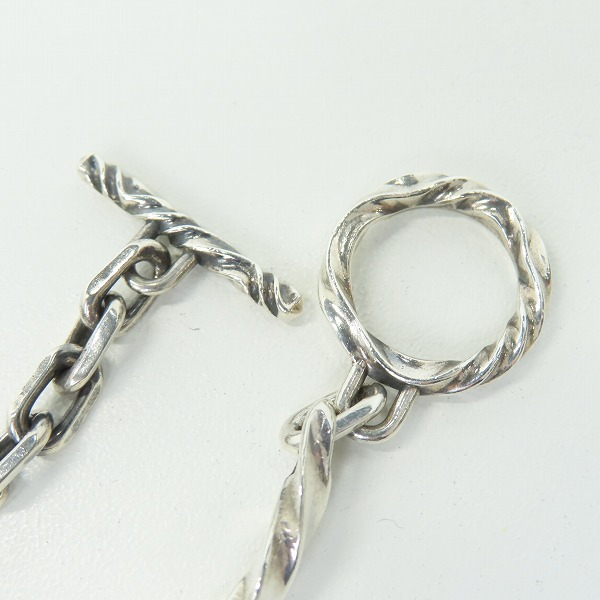 実際に弊社で買取させて頂いたDEAL DESIGN/ディールデザイン RT:ID BRACELET シルバーブレスレット/950の画像 7枚目