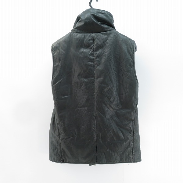 実際に弊社で買取させて頂いたincarnation/インカネーション CALF LEATHER/カーフレザー ジップアップ ベスト/Sの画像 1枚目