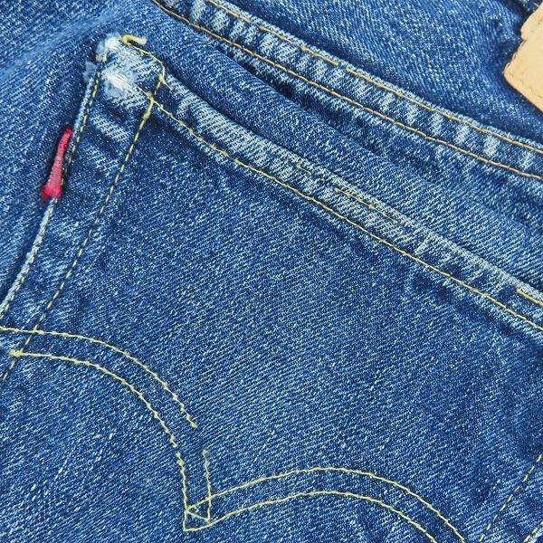 実際に弊社で買取させて頂いたLEVI'S/リーバイス ヴィンテージ 50s頃 501XX紙パッチ/両面均等V/ビッグE/銅メッキ/オフセットセンターループ デニムパンツ/40の画像 8枚目