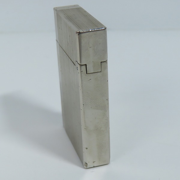 実際に弊社で買取させて頂いたS.T.Dupont/S.T.デュポン GATSBY/ギャッツビー ヘアライン ガスライター シルバー 18313の画像 3枚目