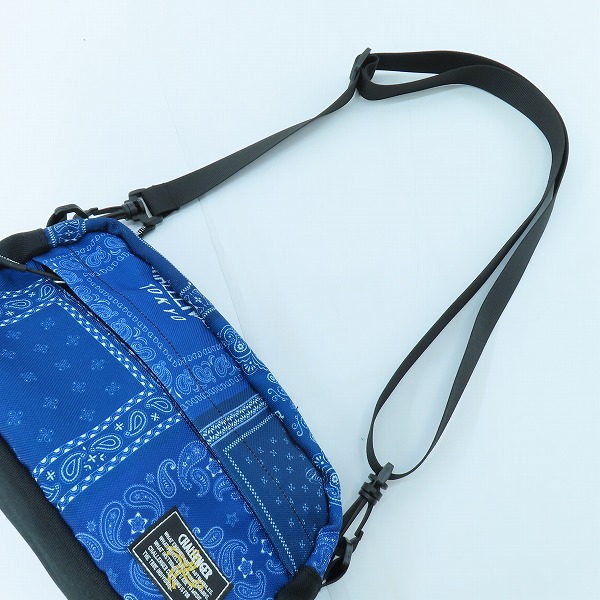 実際に弊社で買取させて頂いたCHALLENGER/チャレンジャー バンダナ柄 ショルダーバッグ CLG-AC 022-014の画像 2枚目
