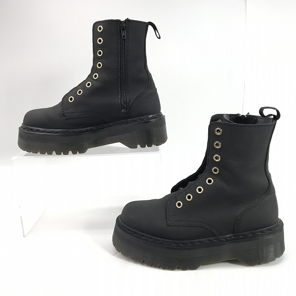 実際に弊社で買取させて頂いたDr.Martens/ドクターマーチン JADON AJAX ジェイドン サイドジップ ブーツ/UK4の画像 3枚目