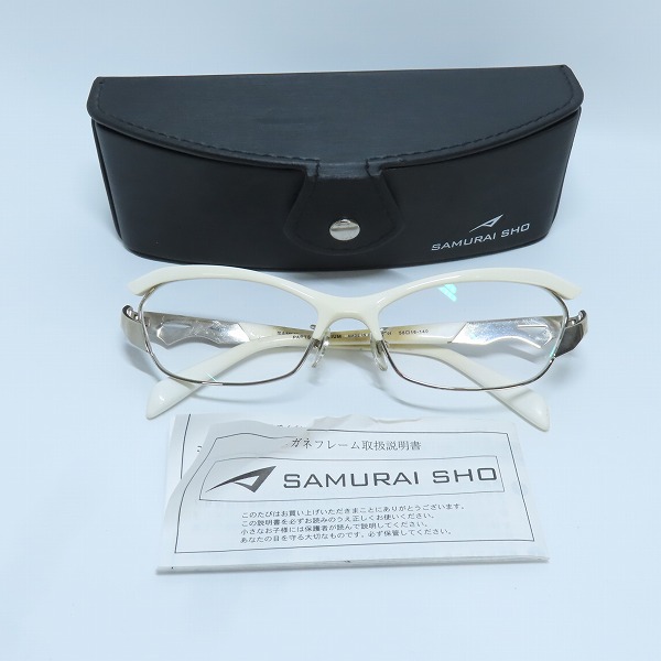 実際に弊社で買取させて頂いたSAMURAI SHO/サムライ翔 2016モデル メガネフレーム/アイウェア SS-J28 #1の画像 8枚目