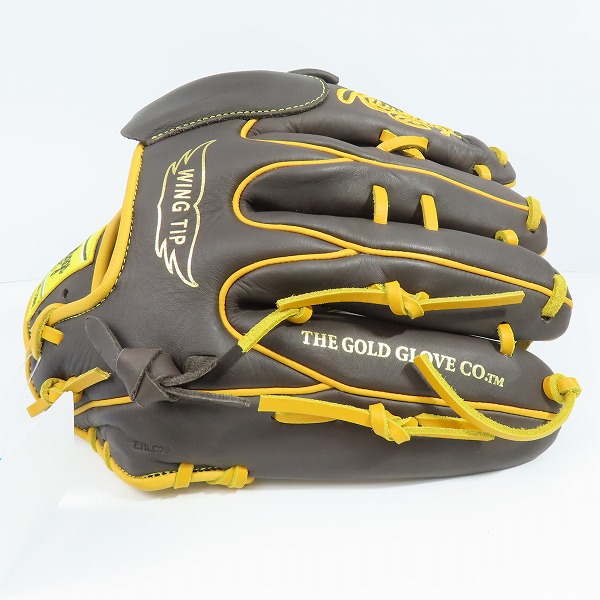 実際に弊社で買取させて頂いた【未使用】Rawlings/ローリングス HYPER TECH COLOR SYNC 軟式 投手用 野球グローブ GR4FHTCA15Wの画像 1枚目
