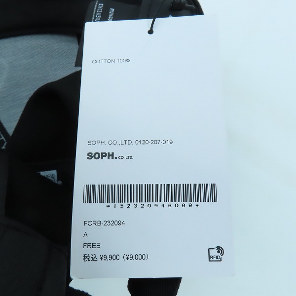 実際に弊社で買取させて頂いた【未使用】F.C.R.B.×New Era/エフシーアールビー×ニューエラロゴ刺繡 帽子/キャップ FCRB-232094-Aの画像 8枚目