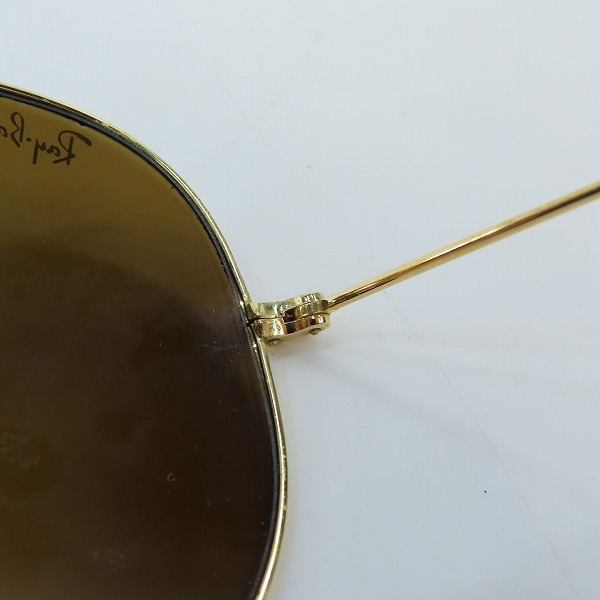 実際に弊社で買取させて頂いたRay-Ban/レイバン B&L/ボシュロム社製 ティアドロップ サングラス の画像 6枚目