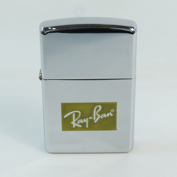 実際に弊社で買取させて頂いたZIPPO/ジッポー Ray-Ban/レイバン ロゴ 2001年製