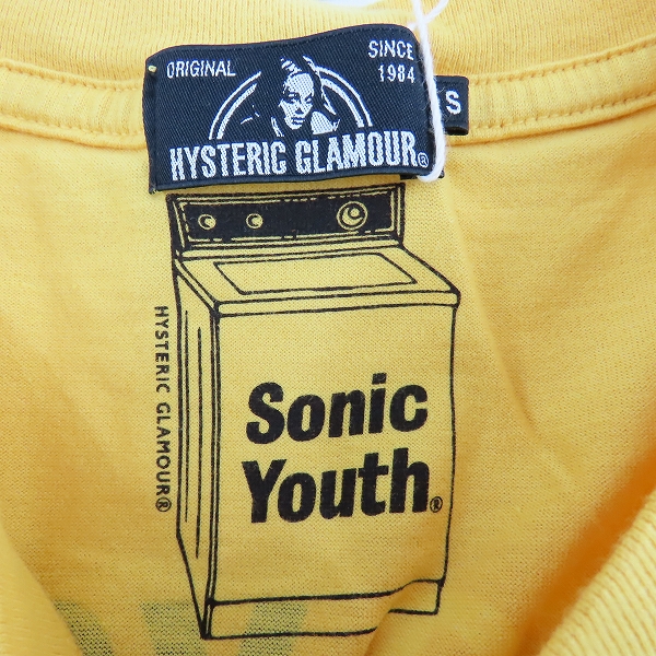 実際に弊社で買取させて頂いた【未使用】HYSTERIC GLAMOUR/ヒステリックグラマー 20SS sonic youth nurse tee Tシャツ 02201CT18/Sの画像 2枚目