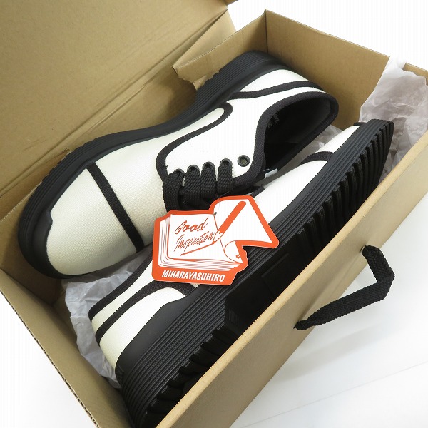 実際に弊社で買取させて頂いた【未使用】MIHARAYASUHIRO×GU/ミハラヤスヒロ×ジーユー オリジナルソールダービーシューズMY 333538/26の画像 6枚目