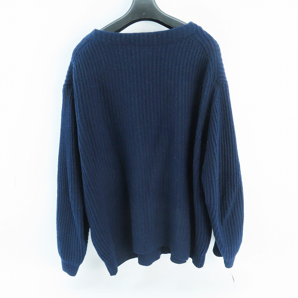 実際に弊社で買取させて頂いたSHIPS/シップス 両畔編み ボトルネックカシミヤセーター 116-04-0137/XLの画像 1枚目